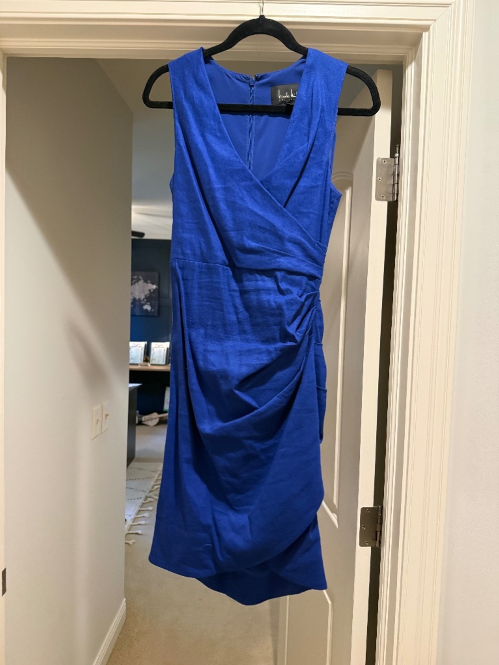 Nicole Miller Blue Dress, size 6